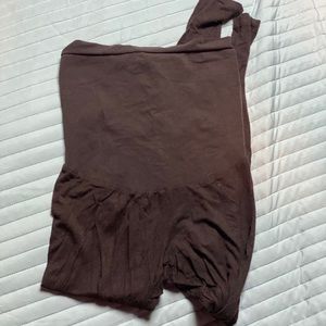 A Pea in the Pod Brown Maternity Leggings